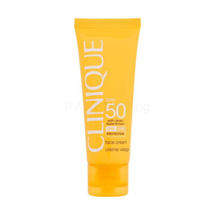 Clinique Sun Care Face Cream SPF50 Слънцезащитен продукт за лице за жени 50 ml