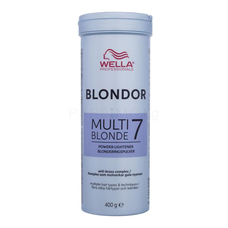 Wella Professionals Blondor Multi Blonde 7 Боя за коса за жени 400 g