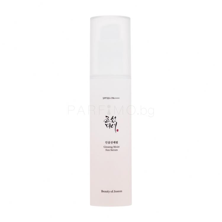 Beauty of Joseon Ginseng Moist Sun Serum SPF50+ Слънцезащитен продукт за лице за жени 50 ml