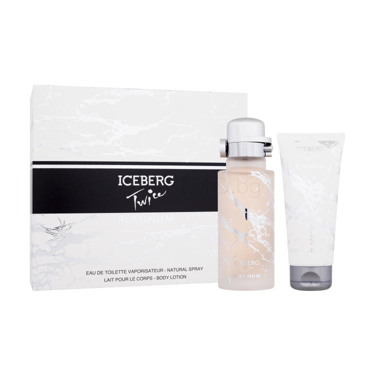 Iceberg Twice Platinum Подаръчен комплект EDT 125 ml + лосион за тяло 100 ml