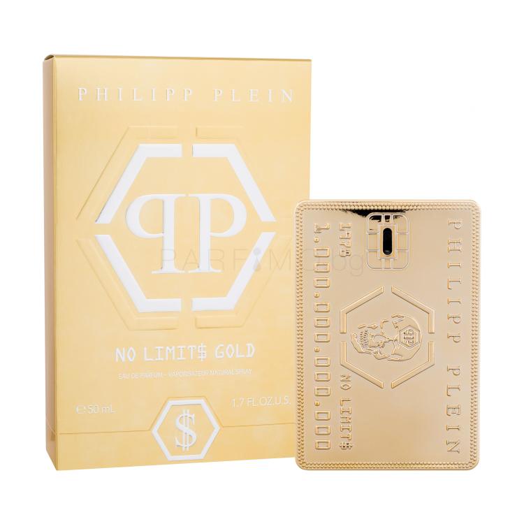 Philipp Plein No Limit$ Gold Eau de Parfum за мъже 50 ml