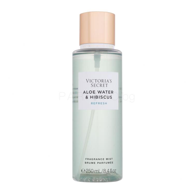 Victoria´s Secret Aloe Water &amp; Hibiscus Refresh Спрей за тяло за жени 250 ml