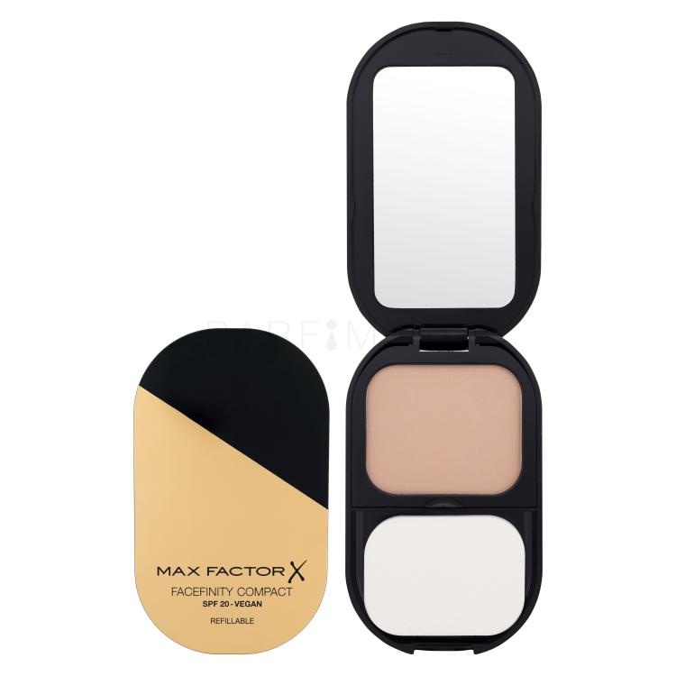 Max Factor Facefinity Compact SPF20 Фон дьо тен за жени 10 гр Нюанс 003 Natural Rose