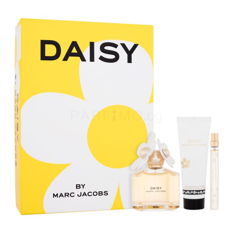 Marc Jacobs Daisy SET3 Подаръчен комплект EDT 100 ml + лосион за тяло 75 ml + EDT 10 ml