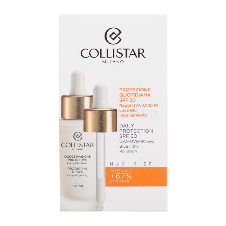 Collistar Smart Sun Protection Protective Drops SPF50 Серум за лице 50 ml