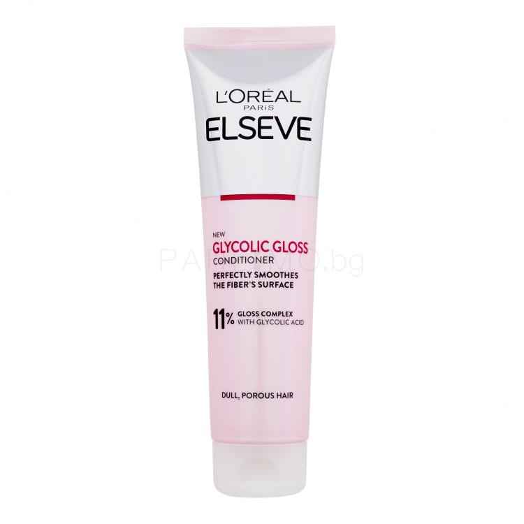 L&#039;Oréal Paris Elseve Glycolic Gloss Conditioner Балсам за коса за жени 150 ml