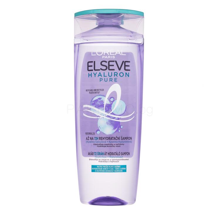L&#039;Oréal Paris Elseve Hyaluron Pure Шампоан за жени 400 ml
