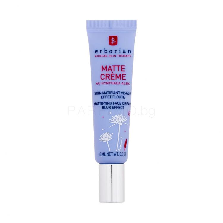 Erborian Matte Crème Mattifying Face Cream Дневен крем за лице за жени 15 ml