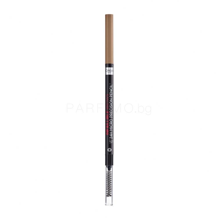 L&#039;Oréal Paris Infaillible Brows 24H Micro Precision Pencil Молив за вежди за жени 1,2 гр Нюанс 7.0 Blonde