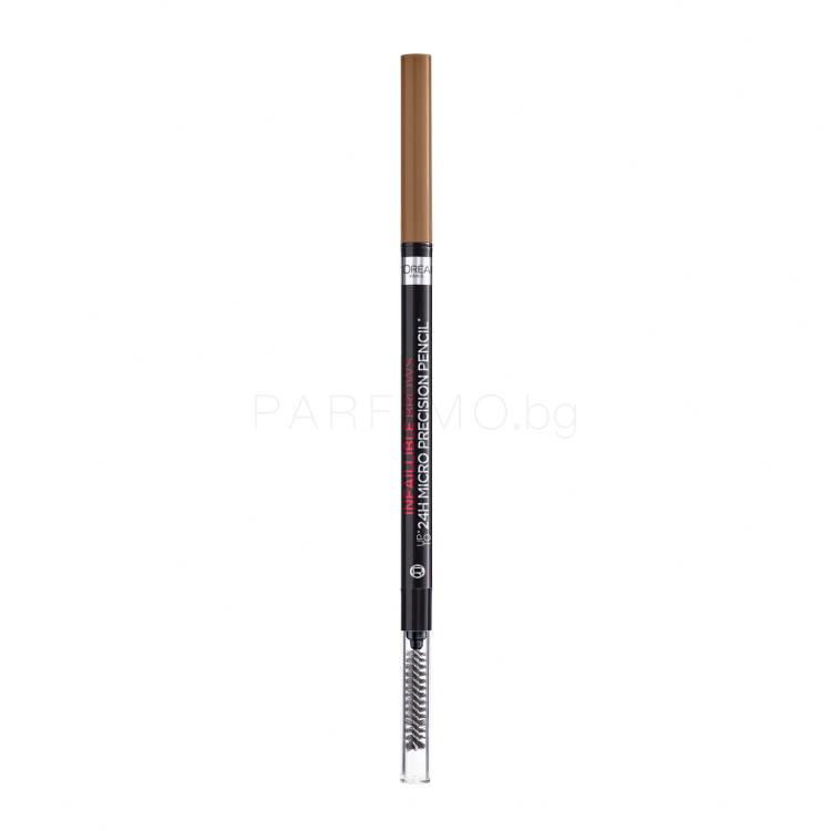L&#039;Oréal Paris Infaillible Brows 24H Micro Precision Pencil Молив за вежди за жени 1,2 гр Нюанс 5.0 Light Brunette