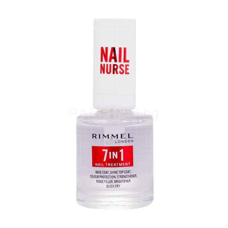 Rimmel London Nail Nurse 7in1 Nail Treatment Лак за нокти за жени 12 ml