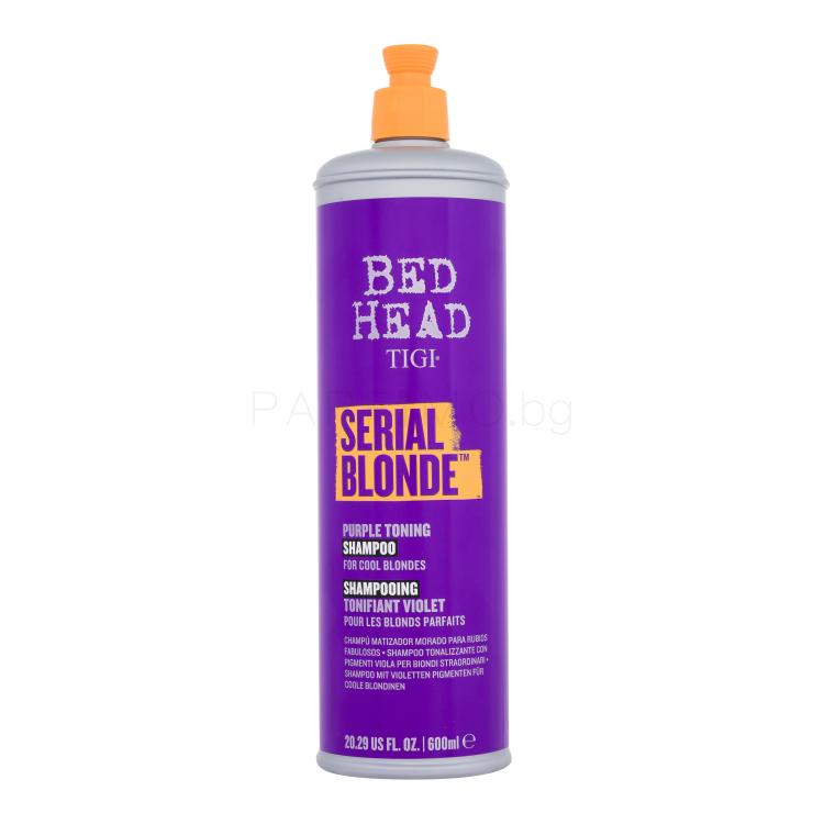 Tigi Bed Head Serial Blonde Purple Toning Шампоан за жени 600 ml