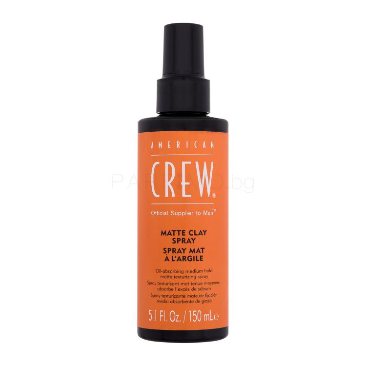 American Crew Style Matte Clay Spray За оформяне на косата за мъже 150 ml