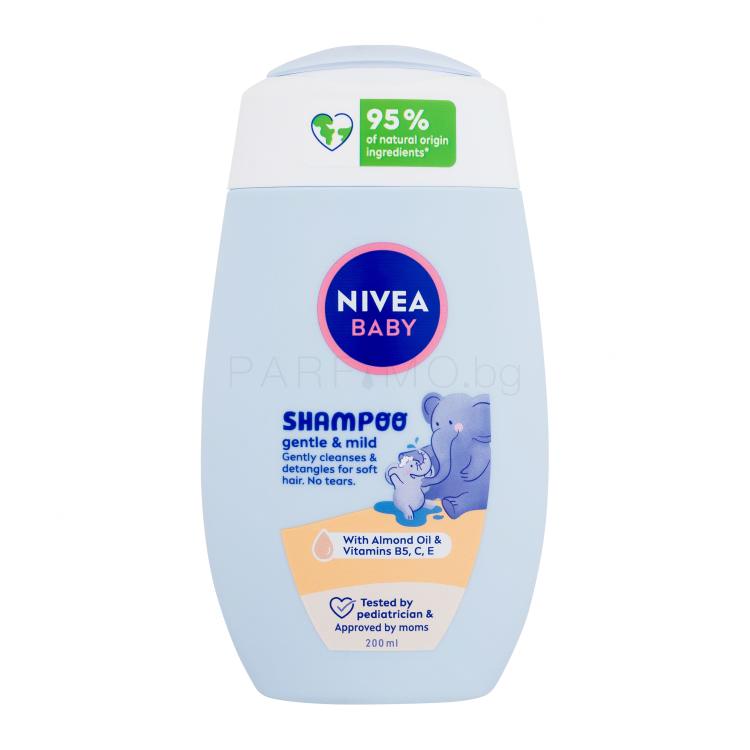 Nivea Baby Gentle &amp; Mild Shampoo Шампоан за деца 200 ml