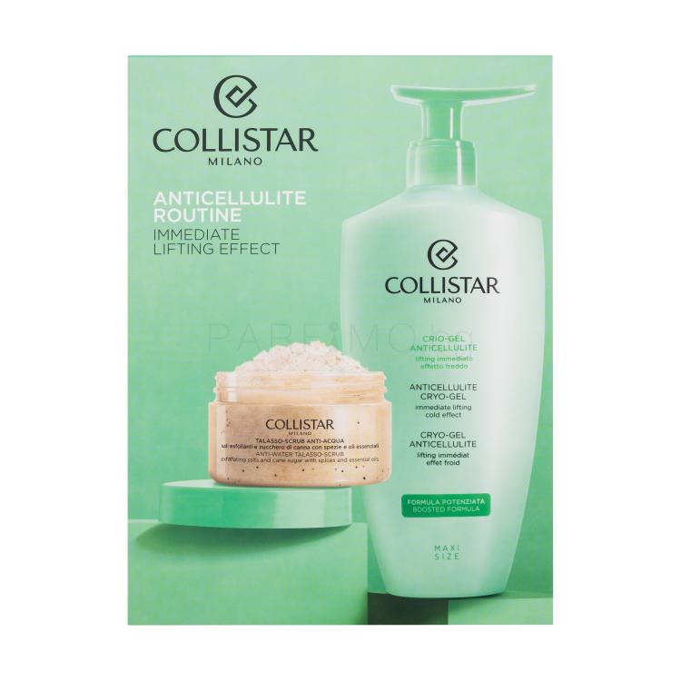 Collistar Special Perfect Body Anti-Water Talasso-Scrub Подаръчен комплект пилинг за тяло Anti-Water Talasso-Scrub 150 g + гел за тяло Anticellulite Cryo-Gel 400 ml