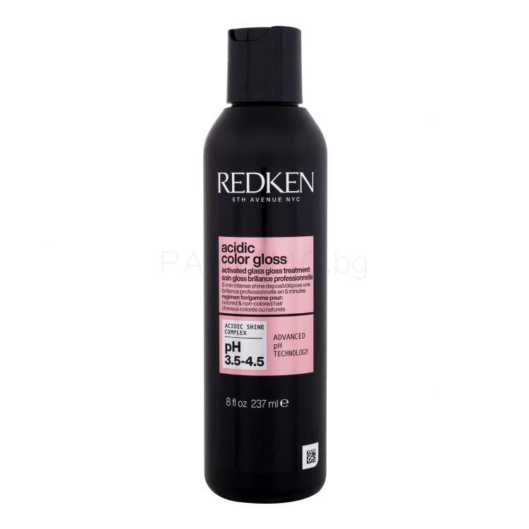 Redken Acidic Color Gloss Activated Glass Gloss Treatment За блясък на косата за жени 237 ml