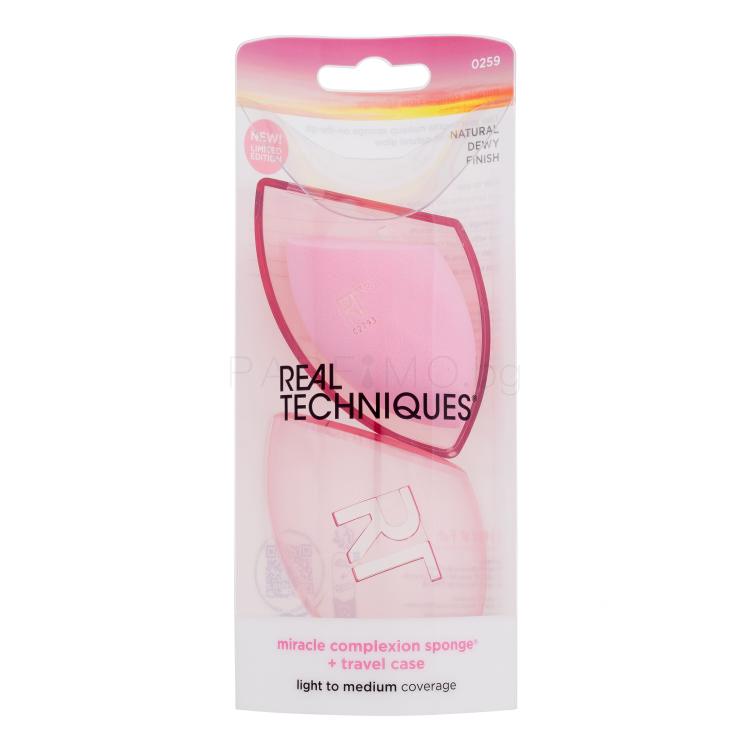 Real Techniques Miracle Complexion Sponge Limited Edition Pink Апликатор за жени Комплект
