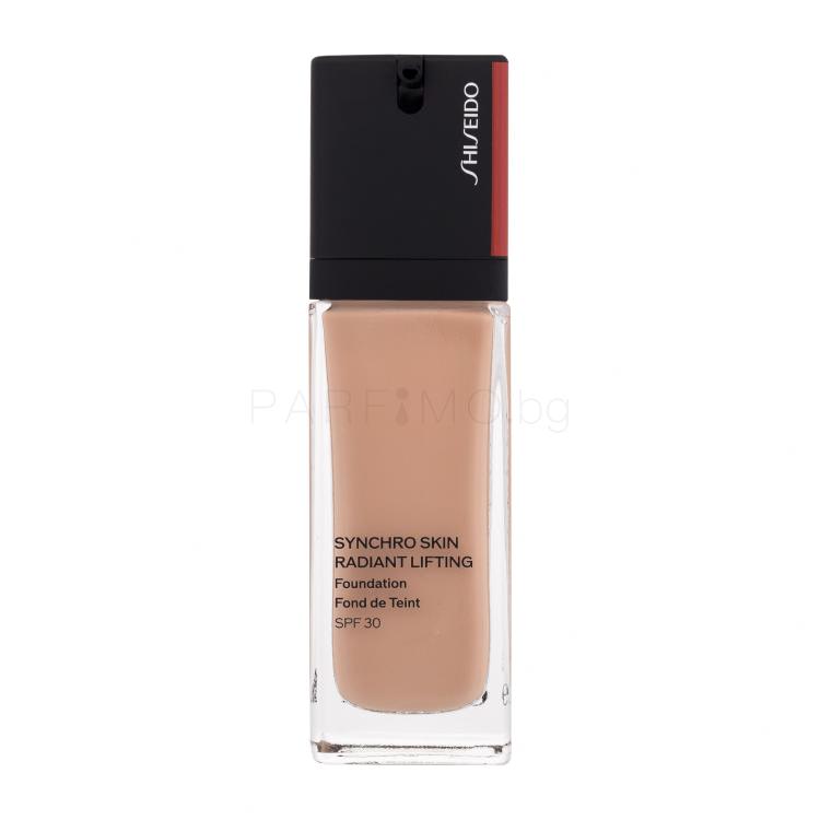 Shiseido Synchro Skin Radiant Lifting SPF30 Фон дьо тен за жени 30 ml Нюанс 310 Silk