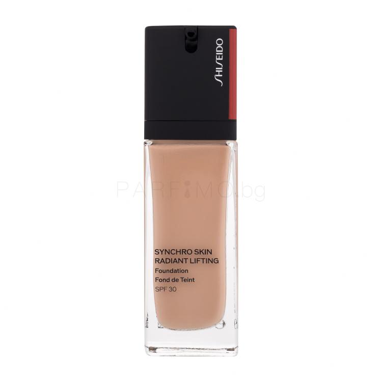 Shiseido Synchro Skin Radiant Lifting SPF30 Фон дьо тен за жени 30 ml Нюанс 260 Cashmere