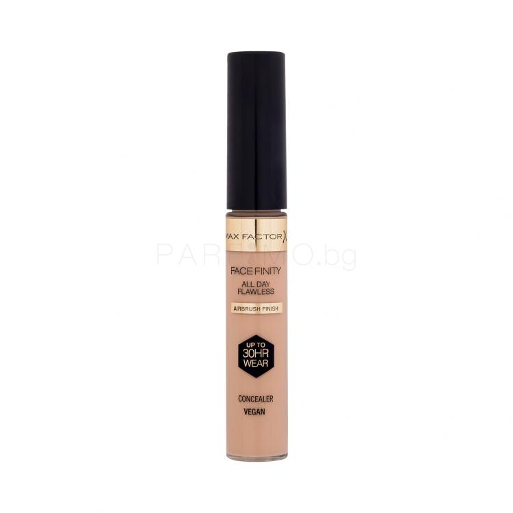 Max Factor Facefinity All Day Flawless Airbrush Finish Concealer 30H Коректор за жени 7,8 ml Нюанс 020