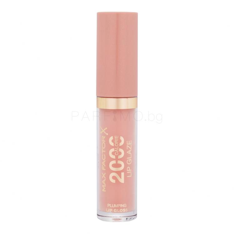 Max Factor 2000 Calorie Lip Glaze Блясък за устни за жени 4,4 ml Нюанс 010 Cotton Candy