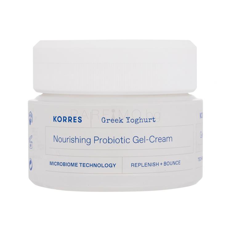 Korres Greek Yoghurt Nourishing Probiotic Gel-Cream Дневен крем за лице за жени 40 ml