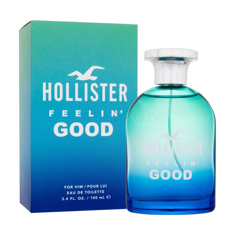 Hollister Feelin&#039; Good Eau de Toilette за мъже 100 ml