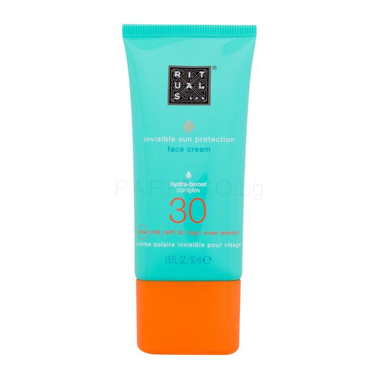Rituals The Ritual Of Karma Invisible Sun Protection Face Cream SPF30 Слънцезащитен продукт за лице за жени 50 ml