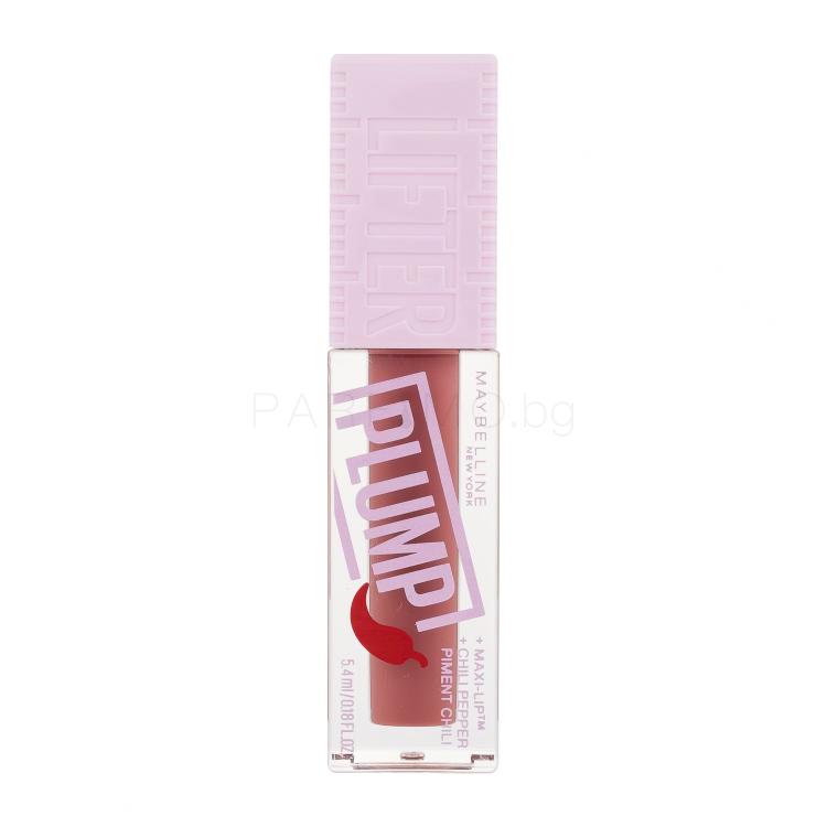 Maybelline Lifter Plump Блясък за устни за жени 5,4 ml Нюанс 005 Peach Fever