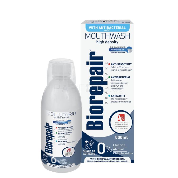 Biorepair Antibacterial Mouthwash 3in1 Вода за уста 500 ml