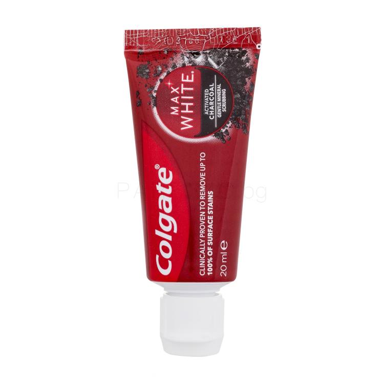 Colgate Max White Activated Charcoal Паста за зъби 20 ml