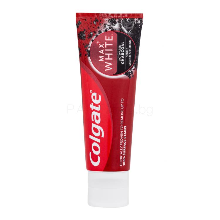 Colgate Max White Activated Charcoal Паста за зъби 75 ml