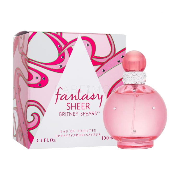 Britney Spears Fantasy Sheer Eau de Toilette за жени 100 ml