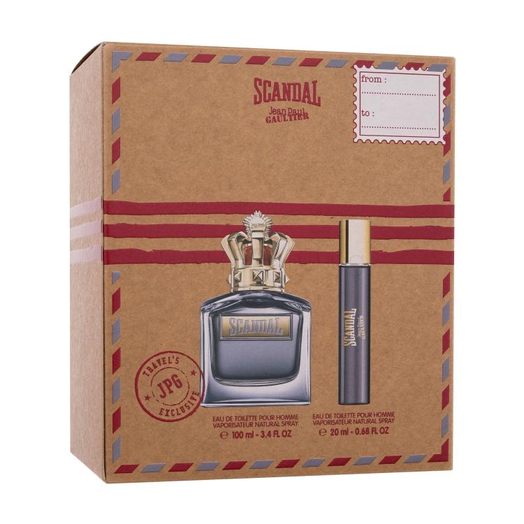 Jean Paul Gaultier Scandal Подаръчен комплект EDT 100 ml + EDT 20 ml