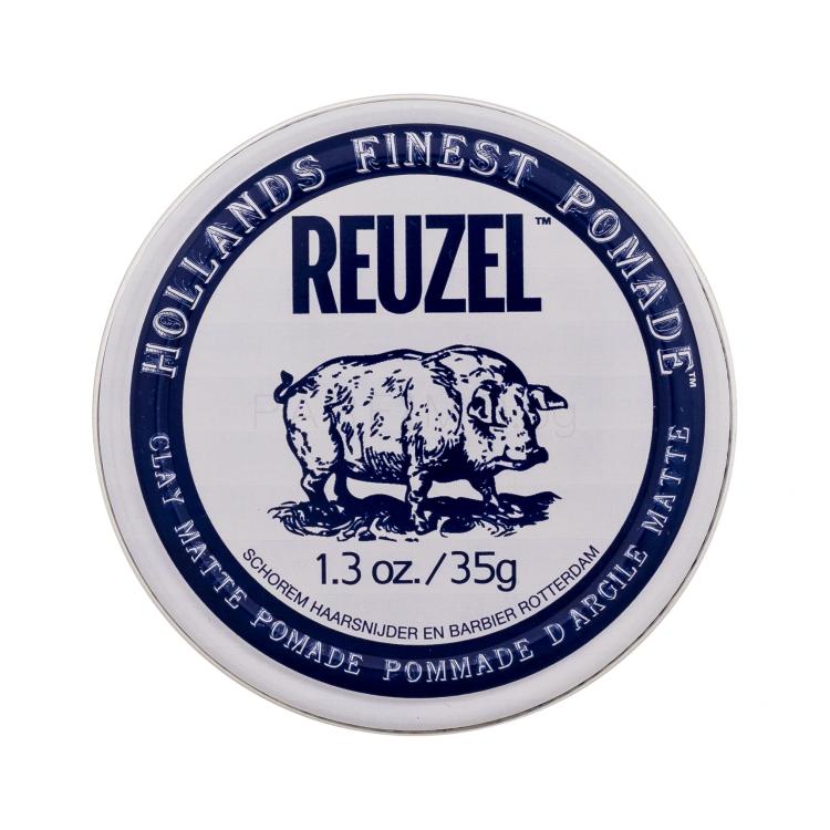 Reuzel Hollands Finest Pomade Clay Matte Pomade За оформяне на косата за мъже 35 g