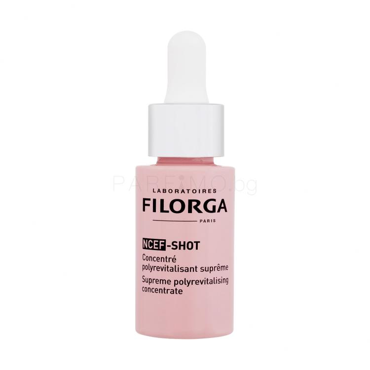 Filorga NCEF Shot Supreme Polyrevitalising Concentrate Серум за лице за жени 15 ml