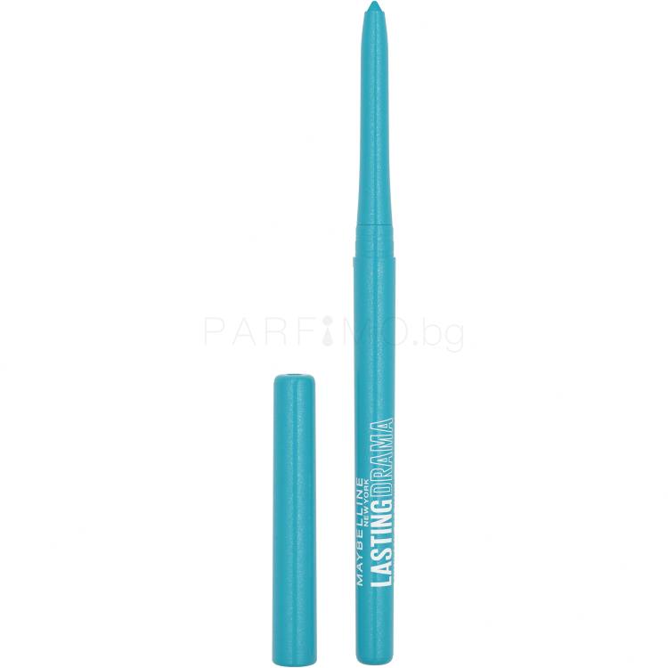 Maybelline Lasting Drama Automatic Gel Pencil Молив за очи за жени 0,31 гр Нюанс 60 Breezy Blue