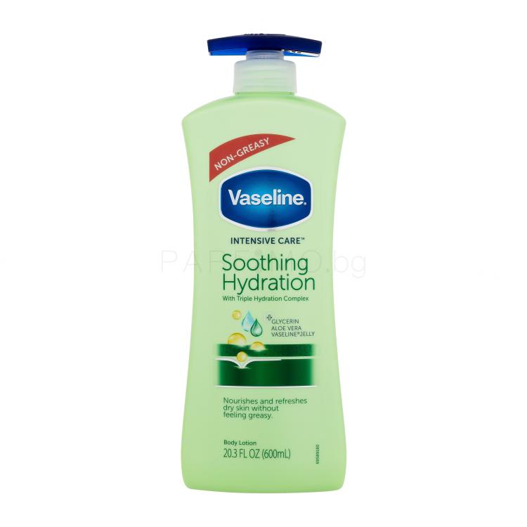 Vaseline Intensive Care Soothing Hydration Лосион за тяло 600 ml