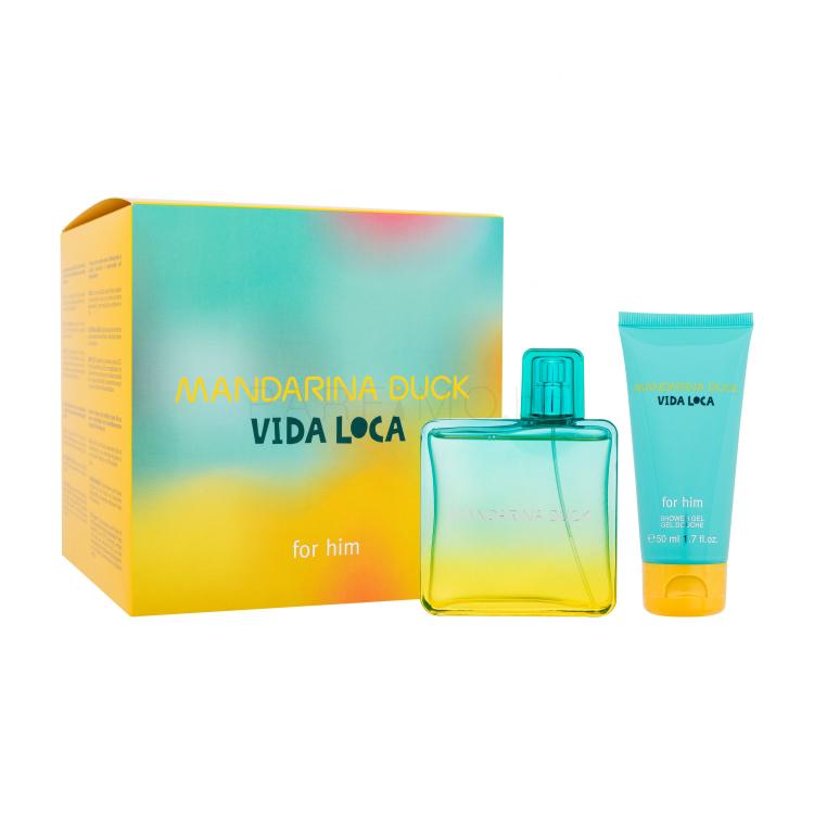 Mandarina Duck Vida Loca Подаръчен комплект EDT 100 ml + душ гел 50 ml