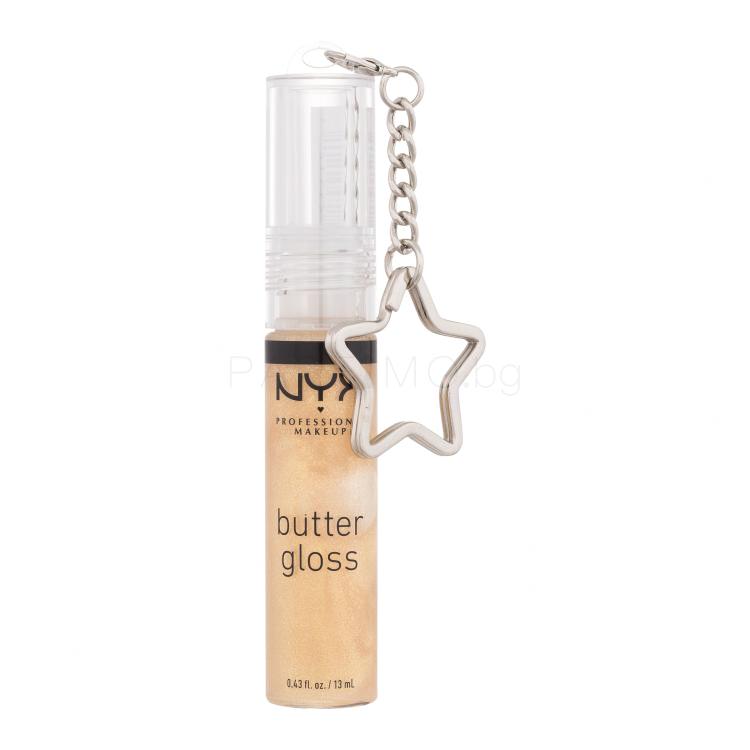 NYX Professional Makeup Butter Gloss Limited Edition Блясък за устни за жени 13 ml Нюанс 25K Gold