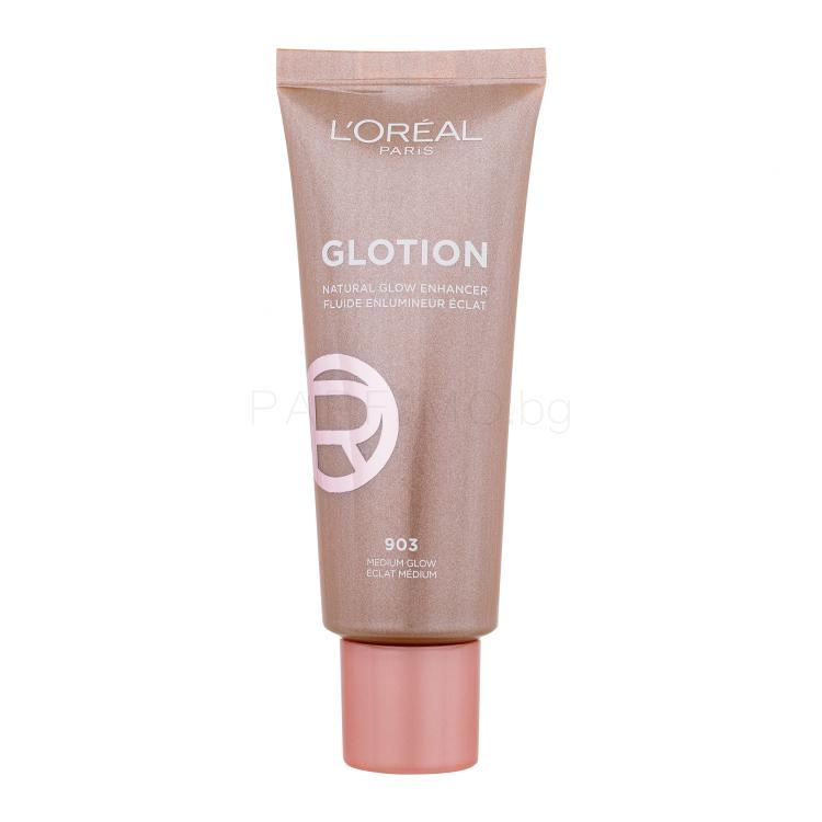 L&#039;Oréal Paris Lumi Glotion Хайлайтър за жени 40 ml Нюанс 903 Medium Glow