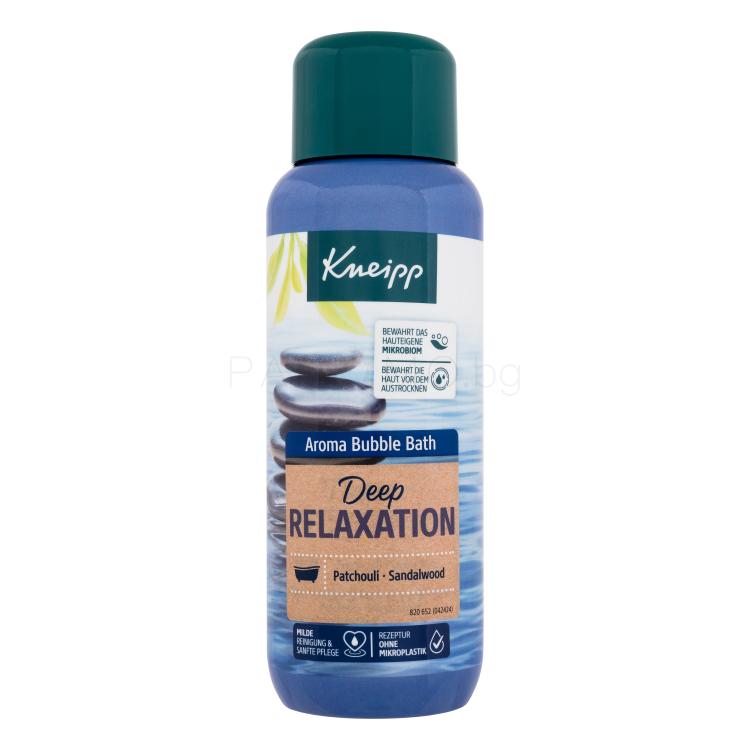 Kneipp Deep Relaxation Bubble Bath Пяна за вана 400 ml