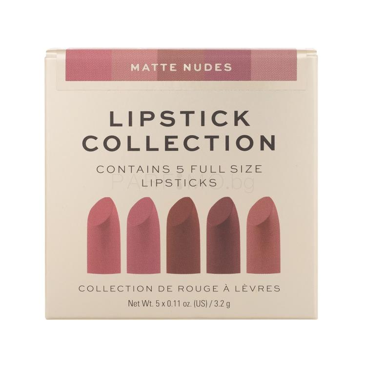 Revolution Pro Lipstick Collection Подаръчен комплект червило 3,2 g Naked + червило 3,2 g Raw + червило 3,2 g Real + червило 3,2 g Protect + червило 3,2 g Truth