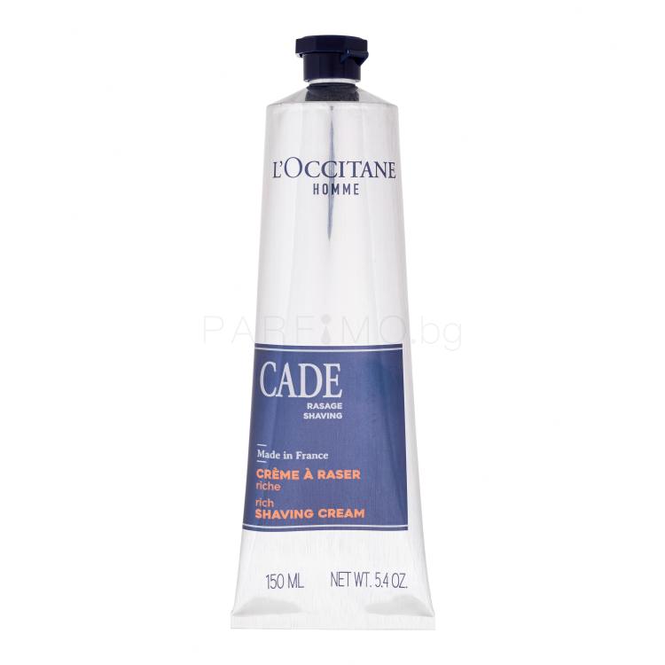 L&#039;Occitane Cade Rich Shaving Cream Крем за бръснене за мъже 150 ml