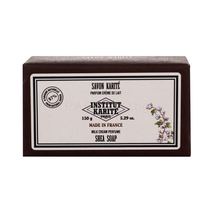Institut Karité Shea Soap Milk Cream Твърд сапун за жени 150 g