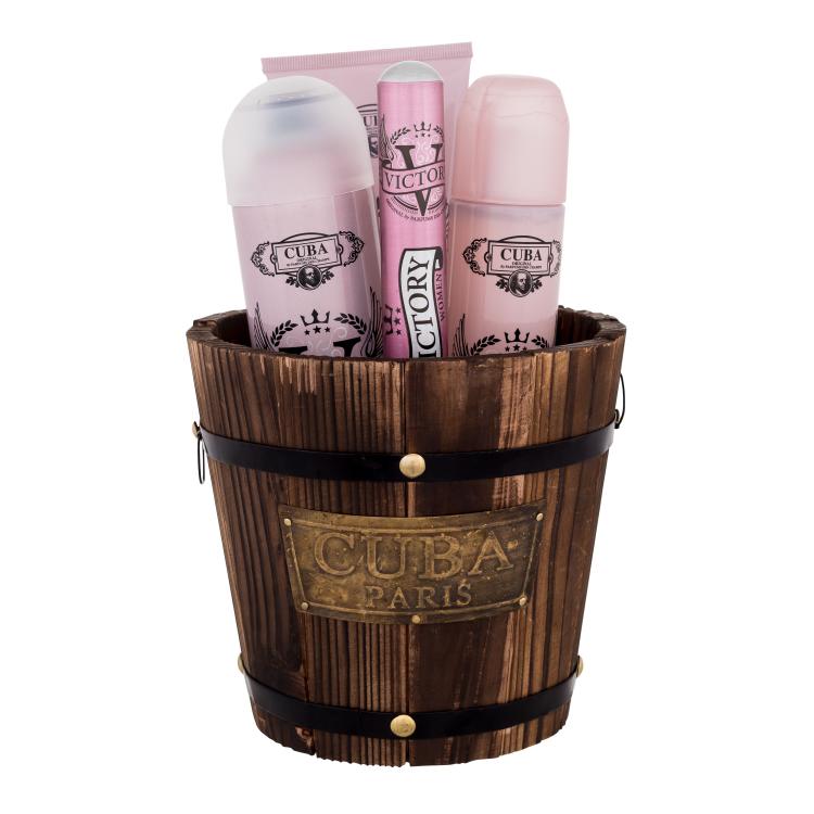 Cuba Victory Подаръчен комплект EDP 100 ml + EDP 35 ml + спрей за тяло 200 ml + лосион за тяло 200 ml
