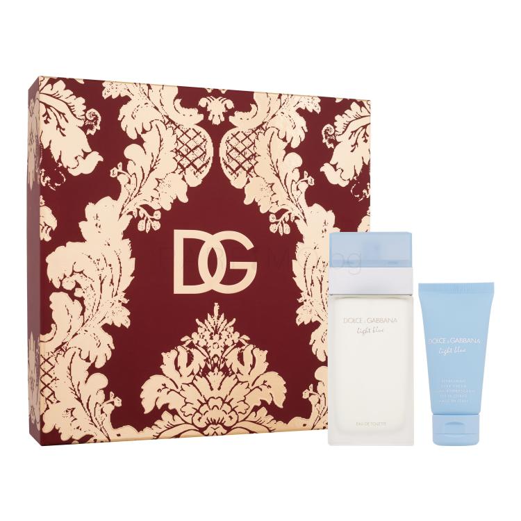 Dolce&amp;Gabbana Light Blue Подаръчен комплект EDT 100 ml + крем за тяло 50 ml