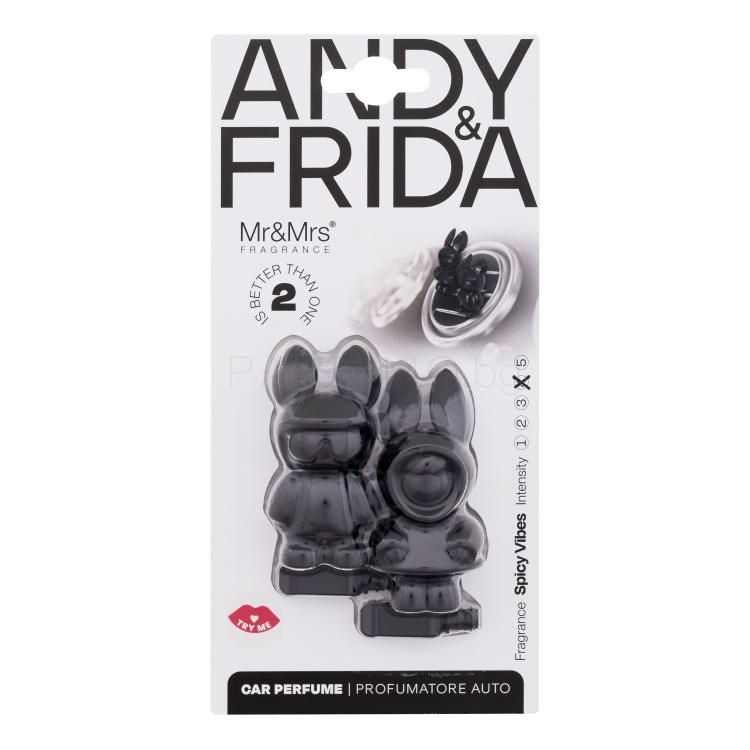 Mr&amp;Mrs Fragrance Andy &amp; Frida Spicy Vibes Ароматизатор за автомобил 1 бр