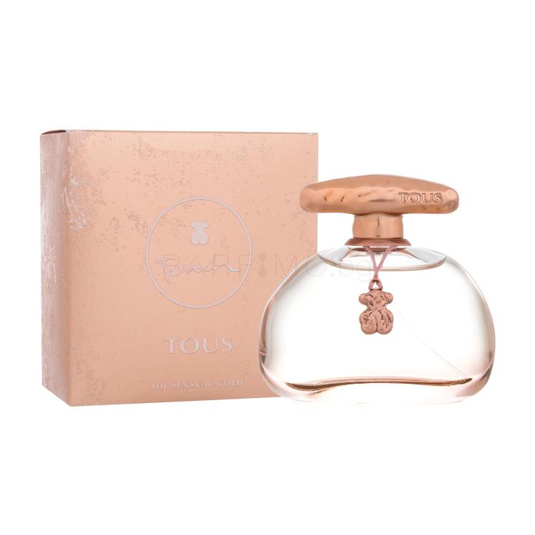 TOUS Touch The Sensual Gold Eau de Toilette за жени 100 ml увредена кутия
