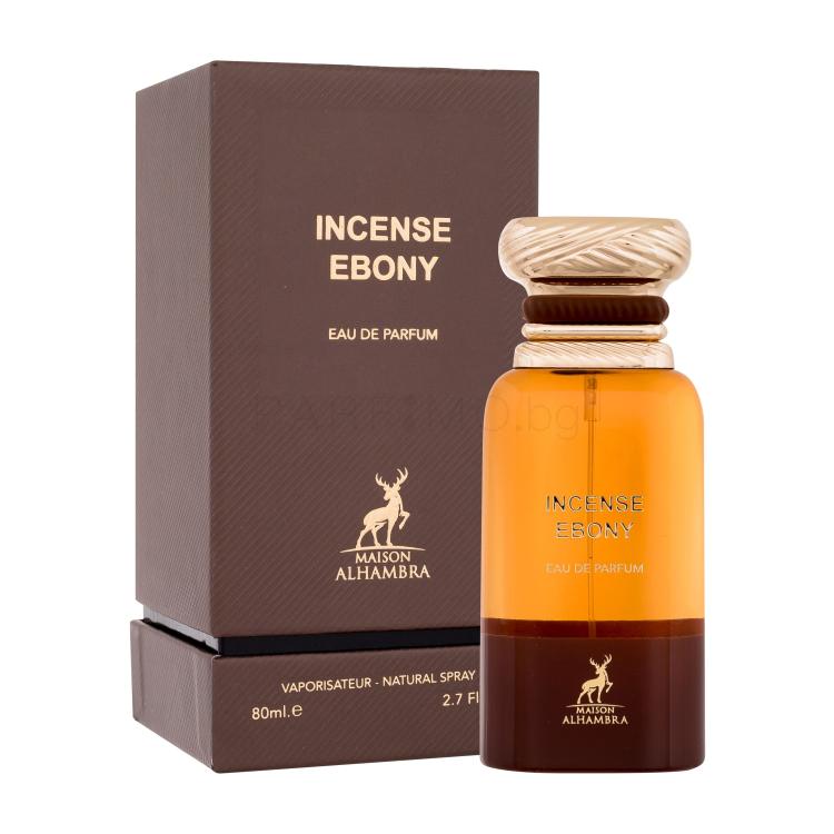 Maison Alhambra Incense Ebony Eau de Parfum 80 ml